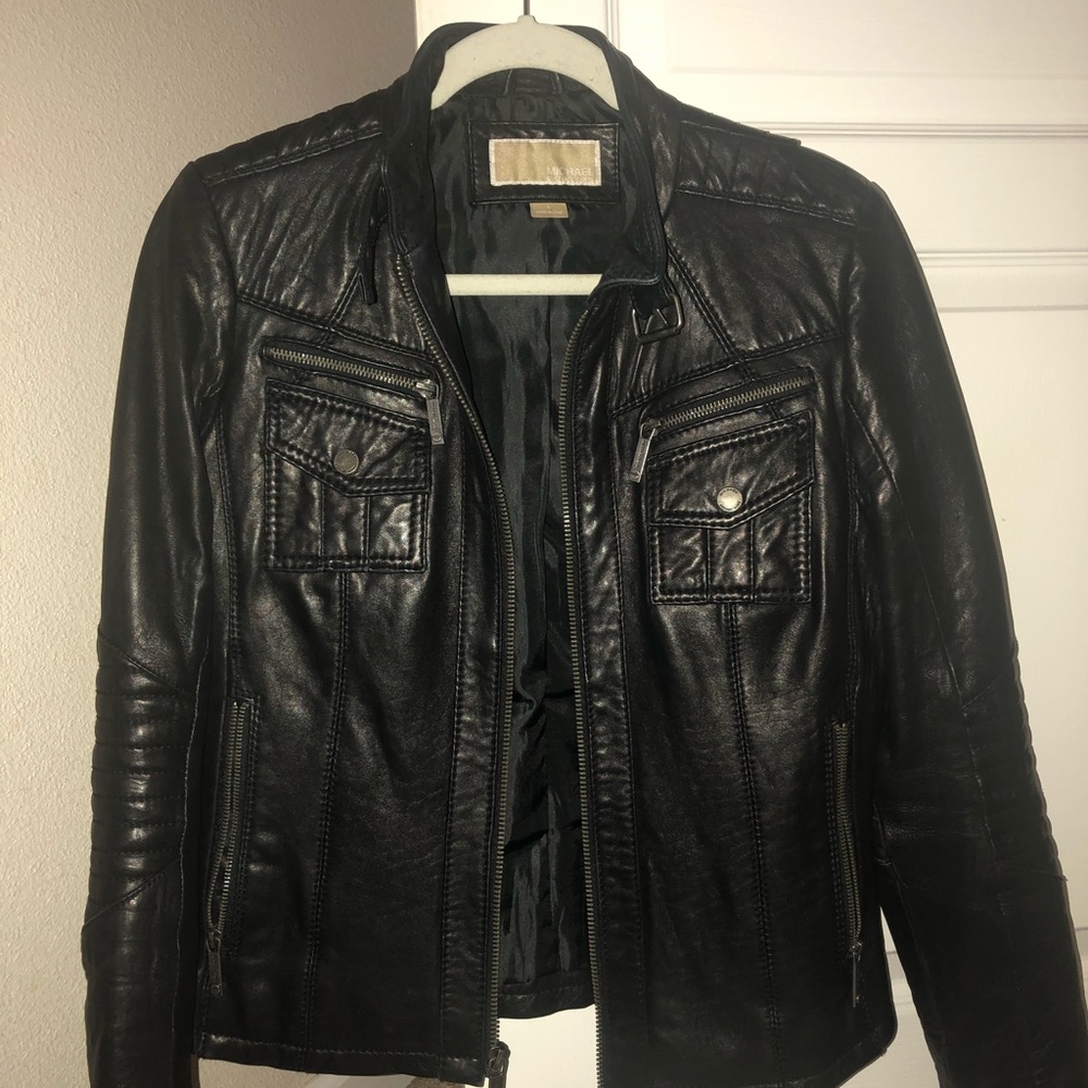 Michael Kors Leather Jacket